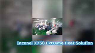 آلیاژ Inconel X750 با استحکام بالا برای دماهای شدید