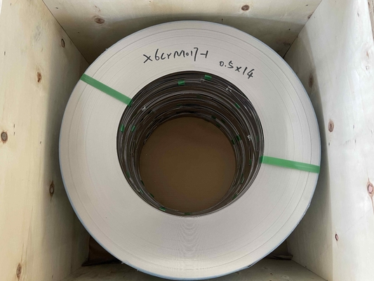 Stainless Steel Slit Strip Coil AISI 434 EN 1.4113 DIN X6CrMo17-1
