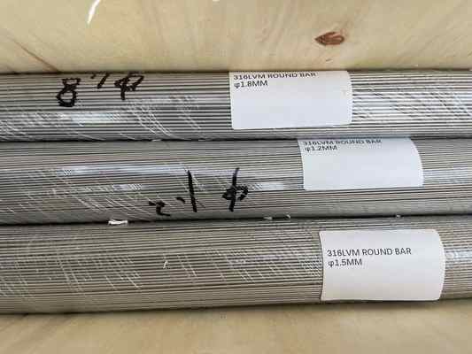 ASTM F138 F139 316LVM Stainless Steel Sheet Round Bar And Wire
