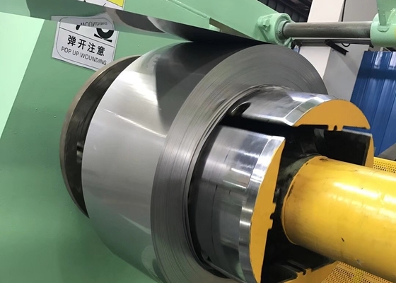 AISI 301 EN 1.4310 Cold Rolled Precision Stainless Steel Strip, Narrow Slit Strip