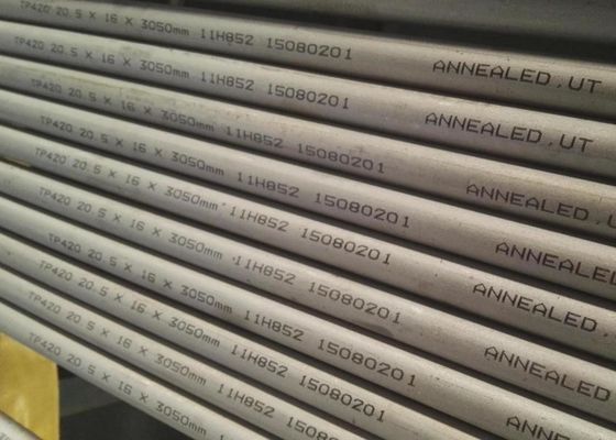 لوله های فولادی ضد زنگ ASTM A268 TP430 TP405 TP410S TP410 TP420 TP431 TP446